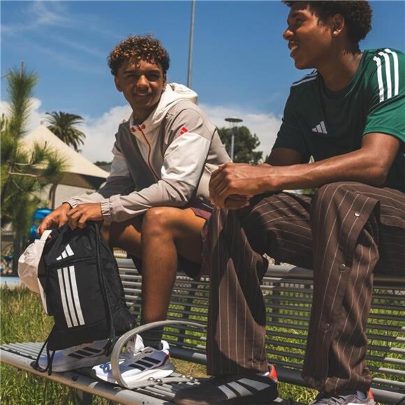 Small Drawstring Backpack Gym Bag for Men Women Lightweight Sports Bag Black - Picture 2 of 8